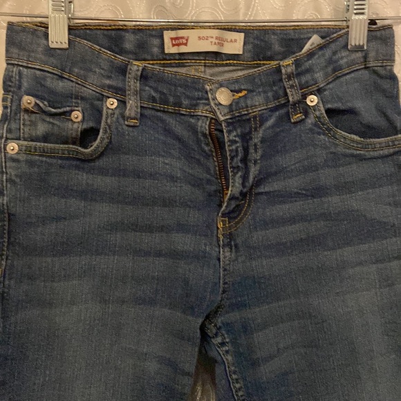 Levi’s 502 Regular Husky Blue Jeans Size 10H (30x26)💥 - Picture 2 of 6